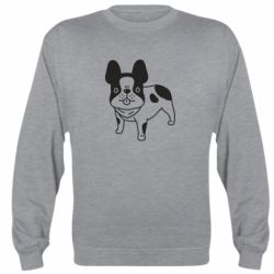 Світшот Pug with big eyes - PrintSalon