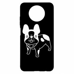Чехол для Xiaomi Redmi Note 9 5G/Redmi Note 9T Pug with big eyes