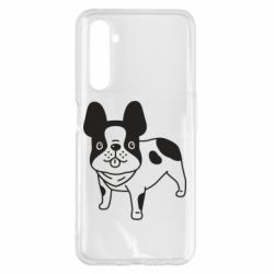 Чохол для Realme 6 Pro Pug with big eyes - PrintSalon