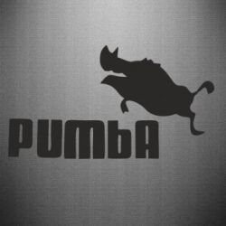 Наклейка Pumba - PrintSalon