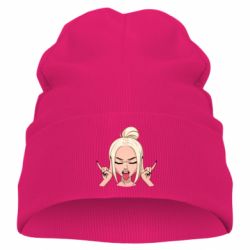 Детская шапка Punk Girl - PrintSalon