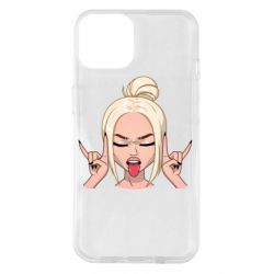 Чехол для iPhone 14 Punk Girl