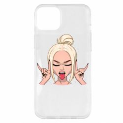 Чехол для iPhone 14 Plus Punk Girl - PrintSalon