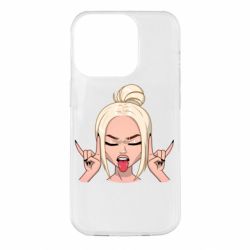 Чехол для iPhone 14 Pro Punk Girl - PrintSalon