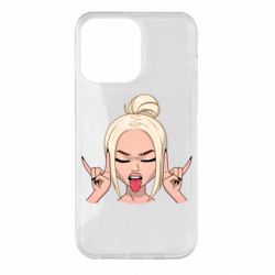 Чехол для iPhone 14 Pro Max Punk Girl - PrintSalon