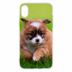 Чехол для iPhone X/Xs Puppy dog - PrintSalon