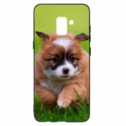 Чехол для Samsung A8+ 2018 Puppy dog