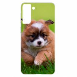 Чехол для Samsung S21+ Puppy dog
