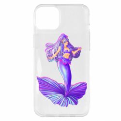 Чехол для iPhone 14 Plus Purple Mermaid Barbie - PrintSalon