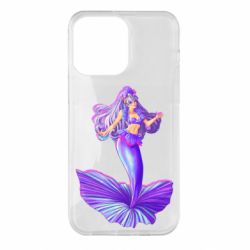 Чехол для iPhone 14 Pro Max Purple Mermaid Barbie - PrintSalon