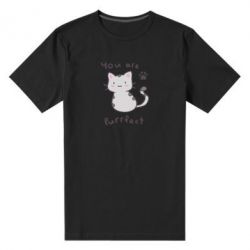 Мужская футболка премиум Purrfect - PrintSalon