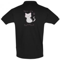 Мужское поло Purrfect - PrintSalon