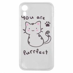 Чехол для iPhone XR Purrfect - PrintSalon