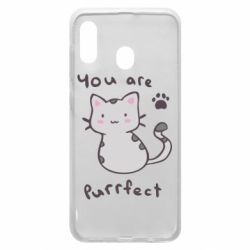 Чехол для Samsung A20 Purrfect - PrintSalon