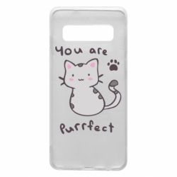Чехол для Samsung S10 Purrfect - PrintSalon