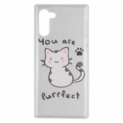 Чехол для Samsung Note 10 Purrfect - PrintSalon