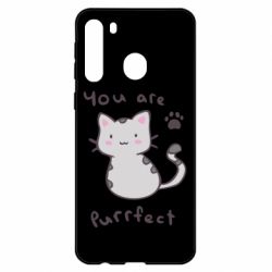 Чехол для Samsung A21 Purrfect - PrintSalon