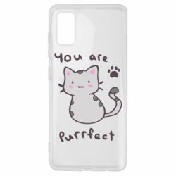 Чехол для Samsung A41 Purrfect - PrintSalon