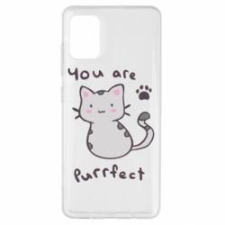 Чехол для Samsung A51 Purrfect - PrintSalon