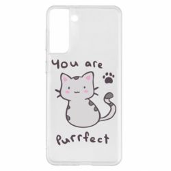 Чехол для Samsung S21+ Purrfect - PrintSalon