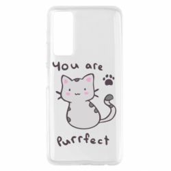 Чехол для Huawei P Smart 2021 Purrfect - PrintSalon