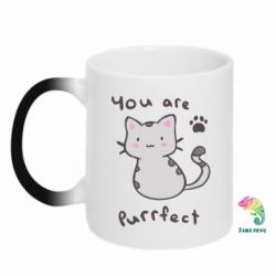 Чашка-хамелеон Purrfect - PrintSalon