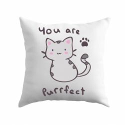 Подушка Purrfect - PrintSalon