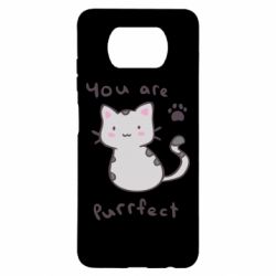 Чехол для Xiaomi Poco X3 Purrfect - PrintSalon