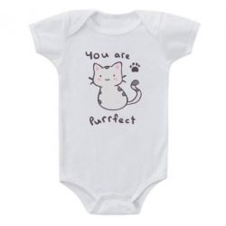 Детский бодик Purrfect - PrintSalon