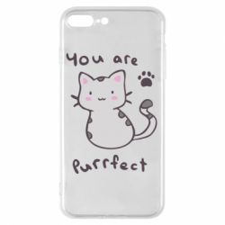 Чехол для iPhone 8 Plus Purrfect - PrintSalon