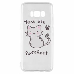 Чехол для Samsung S8 Purrfect - PrintSalon