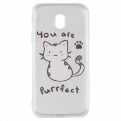 Чехол для Samsung J3 2017 Purrfect - PrintSalon