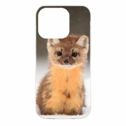 Чохол для iPhone 14 Pro Пухнаста куниця
