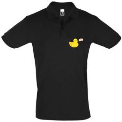 Мужское поло Quack-quack fuck! - PrintSalon