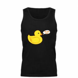 Мужская майка Quack-quack fuck! - PrintSalon