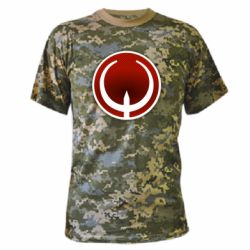 Камуфляжна футболка Quake Logo