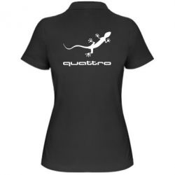 Женское поло Quattro - PrintSalon
