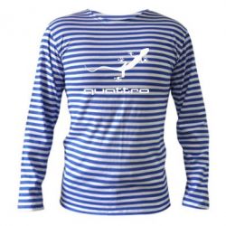 Тельняшка с длинным рукавом Quattro - PrintSalon