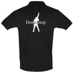 Мужское поло Queen Don't stop - PrintSalon