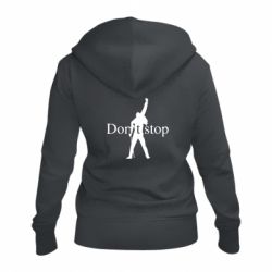 Женское худи на молнии Queen Don't stop - PrintSalon