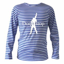 Тельняшка с длинным рукавом Queen Don't stop - PrintSalon