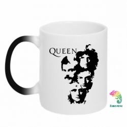 Чашка-хамелеон Queen music - PrintSalon