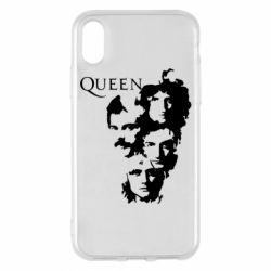 Чехол для iPhone X/Xs Queen music - PrintSalon