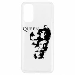 Чехол для Oppo Reno 4 Queen music - PrintSalon