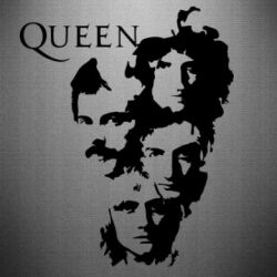 Наклейка Queen music