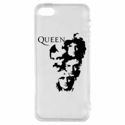Чехол для iPhone5/5S/SE Queen music - PrintSalon