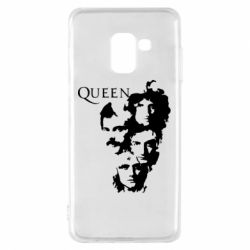 Чехол для Samsung A8 2018 Queen music - PrintSalon
