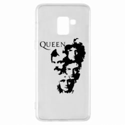 Чехол для Samsung A8+ 2018 Queen music - PrintSalon