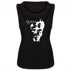 Женская майка Queen music - PrintSalon