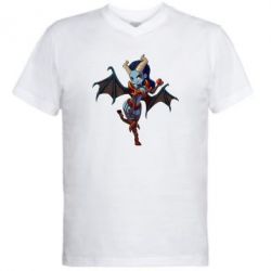 Мужская футболка  с V-образным вырезом Queen of Pain - PrintSalon